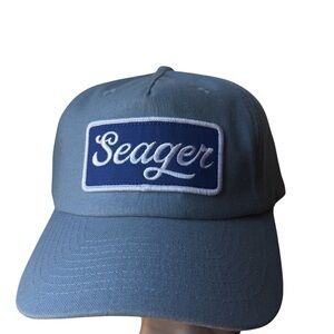 Seager Blue Snapback Cap